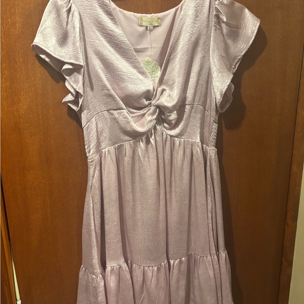 Altar'd State Lavender Mini Dress